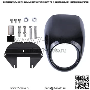 Передний обтекатель вилки, фара, маска для Harley Sportster Iron XL883 1200 Dyna