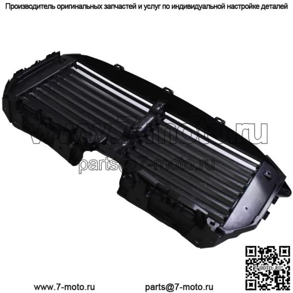 Для Ford F150 15-17 гг. Верхняя решетка радиатора, узел управления воздушной заслонкой FL3Z8475F - Image 4