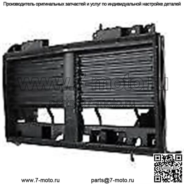 Для Ram 1500 DT 2019-2022 (новый тип кузова) Активная решетка без привода