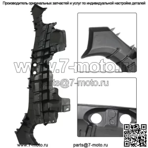Для Ford Fiesta 2014-2019 передний бампер верхняя проставка D2BZ17E785C
