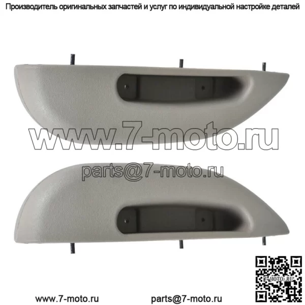 Передняя левая+правая пара внутренних дверных ручек-подлокотников для Chevy GMC 96 1997-2002 - Image 5