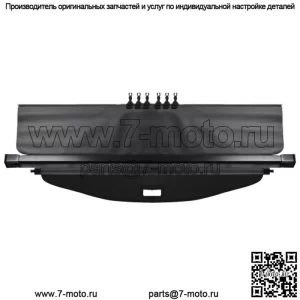 Черная выдвижная крышка багажника, защитный козырек для Chevrolet Equinox 18-20