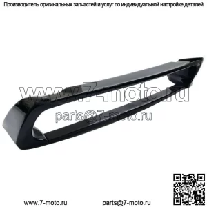 Для Civic 4DR Sedan 2006-2011 гг. Глянцевый черный спойлер на крыло багажника Mugen Style