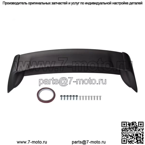 Задний спойлер багажника Mugen style, неокрашенный, для Honda Civic 4DR Sedan 2006-11 - Image 2