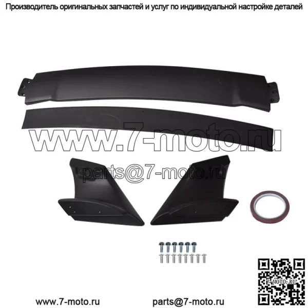 Задний спойлер багажника Mugen style, неокрашенный, для Honda Civic 4DR Sedan 2006-11 - Image 3