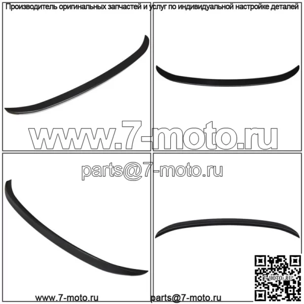 Для Toyota Corolla Sedan 2014-2019 гг. Матово-черный спойлер багажника в заводском стиле - Image 2