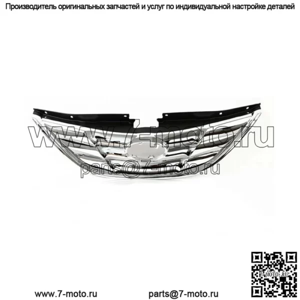 Для Hyundai Sonata 2011 2012 2013 Передняя верхняя решетка радиатора хромированная заводская модель