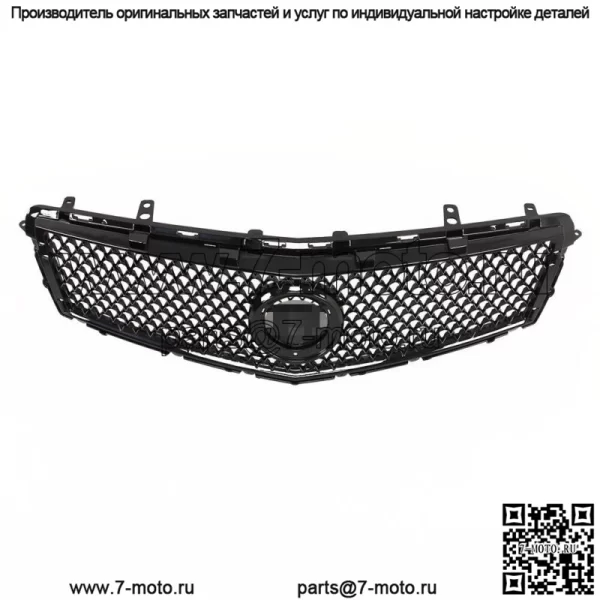 Для Cadillac ATS 2013 2014 решетка радиатора переднего бампера сетка сотовая глянцево-черная - Image 2