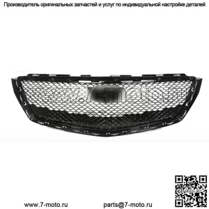 Для Cadillac XTS 2018 2019 2020 передний бампер капот решетка сетка крышка глянцевый черный