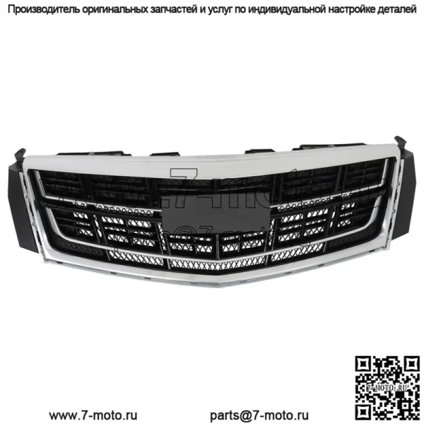 Для Cadillac XTS 2013 - 2017 Пластиковая решетка переднего бампера, черная сетка - Image 3