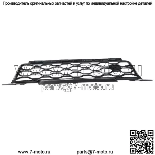 Для Range Rover Sport L494 2018-2019 передний бампер верхняя решетка полностью глянцевая черная - Image 3