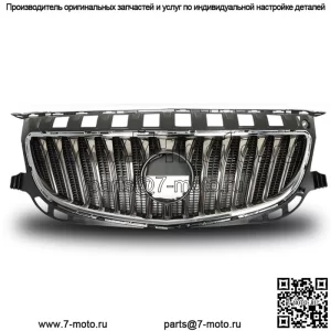 Для Buick Regal 2015-2017 W/O GS передний бампер верхняя решетка в сборе черный и хром