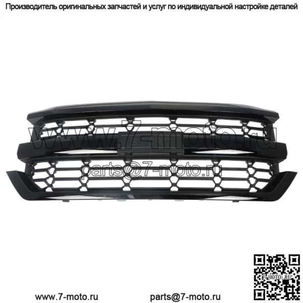Для Chevrolet Silverado 1500 2016 2017 2018 Передняя решетка GM1200756C Черная - Image 2
