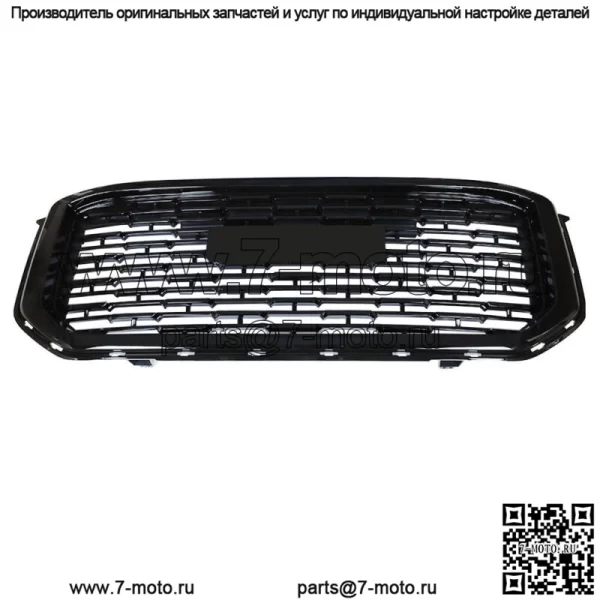 Для GMC Yukon Denali SLE Sport 2015-2020 Передняя сетка Верхняя решетка Глянцевая черная - Image 2