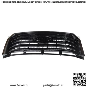 Для Ford F150 2015-2017 глянцевая черная горизонтальная верхняя решетка переднего бампера ABS