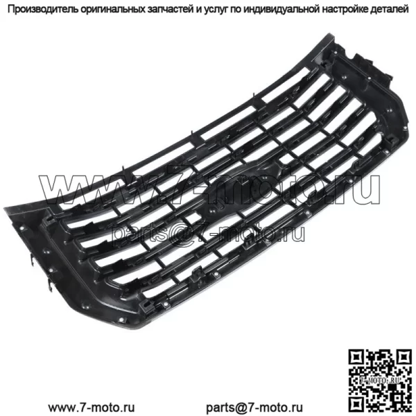 Для Ford F150 2015-2017 глянцевая черная горизонтальная верхняя решетка переднего бампера ABS - Image 3