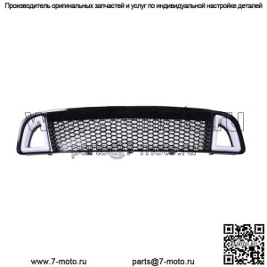 Для Ford Mtang 13-14 не Shelby передний бампер верхняя светодиодная решетка черная