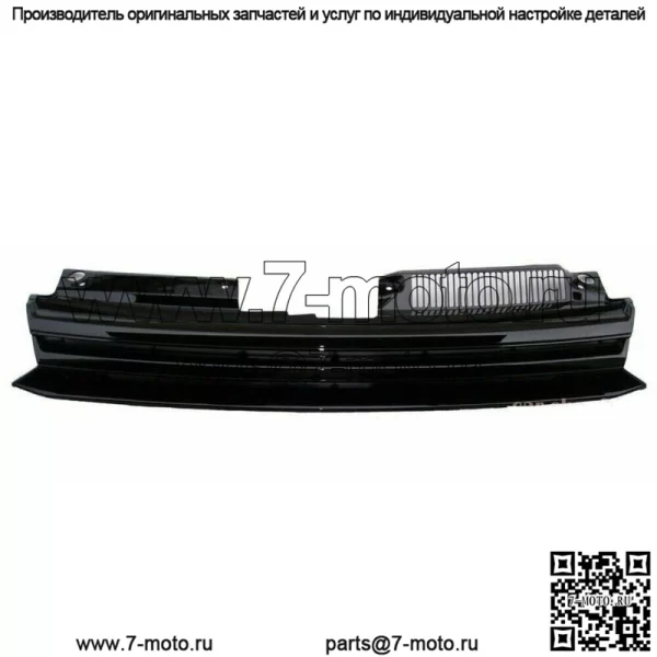 Для Vw Golf MK6 2010 2011 2012 2013 Передняя черная решетка бампера без логотипа