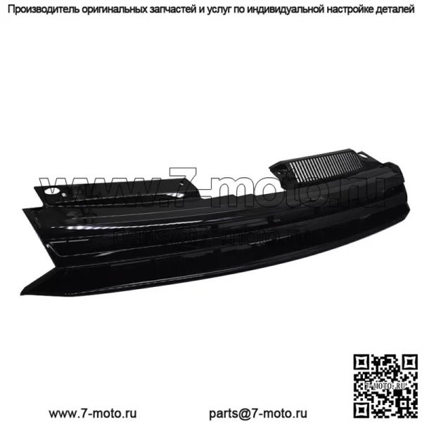 Для Vw Golf MK6 2010 2011 2012 2013 Передняя черная решетка бампера без логотипа - Image 3
