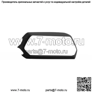 Передняя верхняя решетка наружная рамка окантовка матово-черная для Toyota Tacoma 2016-2022