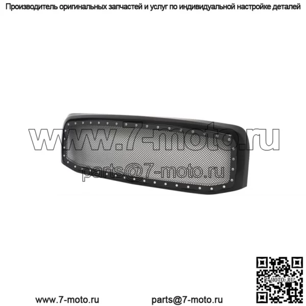 Черная решетка переднего капота для Dodge Ram 1500 2006 2007-2008 гг., черная сетка