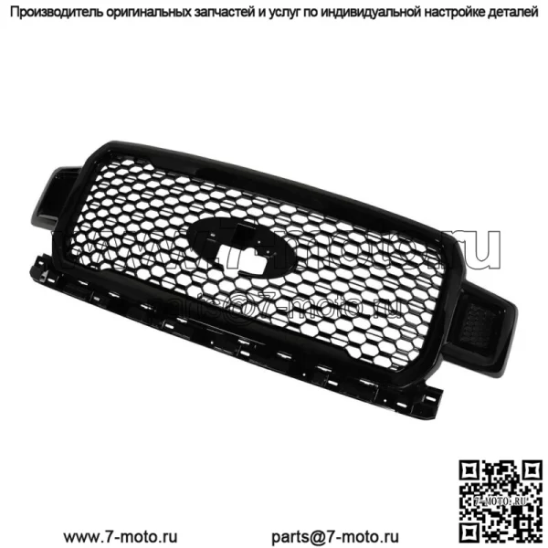Для Ford F-150 2018-2020 гг. Передняя решетка радиатора в сборе JL3Z8200SL Agate Black - Image 2