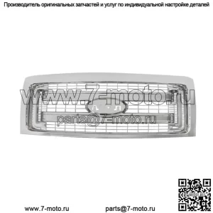 Для Ford F-150 2009-2014 гг. Хромированная решетка радиатора, накладка на передний бампер DL3Z-8200-DA