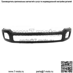 Стальной передний бампер черный грунтованный для 2011-2016 Ford F-250 F-350 F-450 Super Duty