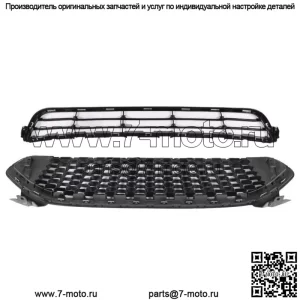 Для Ford Fion 2013-2016 2PCS передний бампер верхняя и нижняя решетка комплект решетка