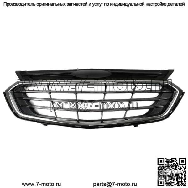 Подходит для 2018 2019 Chevy Equinox передний бампер крышка в сборе + передняя верхняя решетка - Image 2