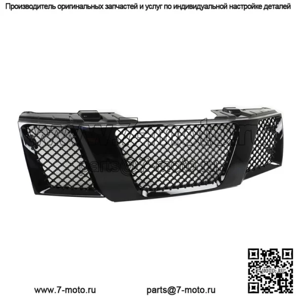 Для Nissan Frontier 2005-2008 гг. Черная сетка на передний капот, бампер, верхняя решетка - Image 2