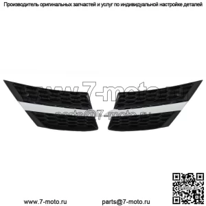 Для Toyota RAV4 2013-2015 гг. 531060R010 черная передняя левая и правая решетка в сборе