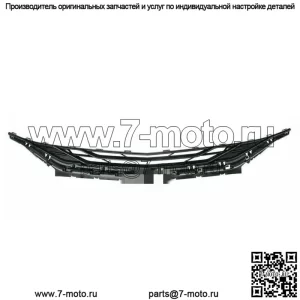 Глянцевая черная верхняя решетка переднего бампера для Chevy Malibu 2019 2020