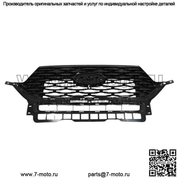 Подходит для 2020 2021 2022 Ford Explorer ST Grille LB5Z-8200-GC Gloss Black - Image 3