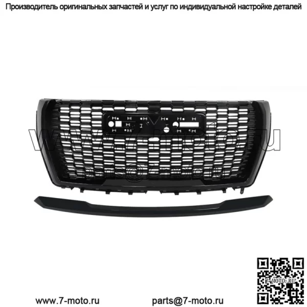 Для 21-23 GMC Yukon/Yukon XL Denali передняя решетка и молдинг капота решетка глянцевая черная