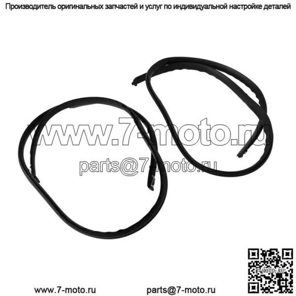 Комплект молдингов для отделки крыши для Honda Fit 2009-2014, новый черный - Image 2
