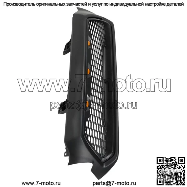 Для Toyota Tacoma 2012-2015 гг. Матово-черная передняя решетка бампера со светодиодными фонарями - Image 3