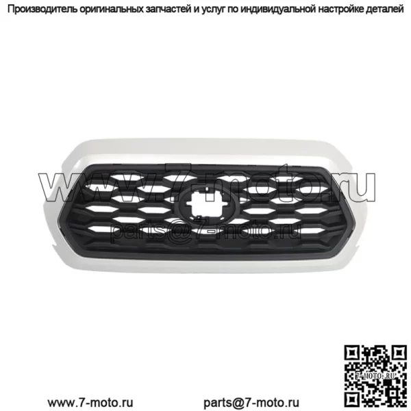 Передняя решетка в сборе для Toyota Tacoma 2016-2022 годов, серебристая оболочка, внешняя 53114-04250 - Image 3