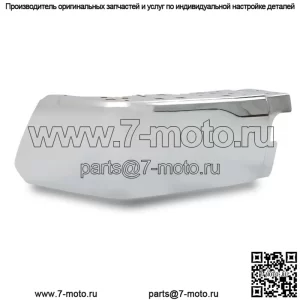 Для Toyota Tundra 2014-21 задний бампер торцевая заглушка левая хромированная сталь без парковочного помощника