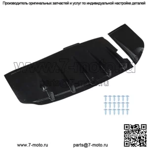 Задний бампер Дифференциальный сплиттер для 2004-2007 Subaru Impreza WRX STI Sedan