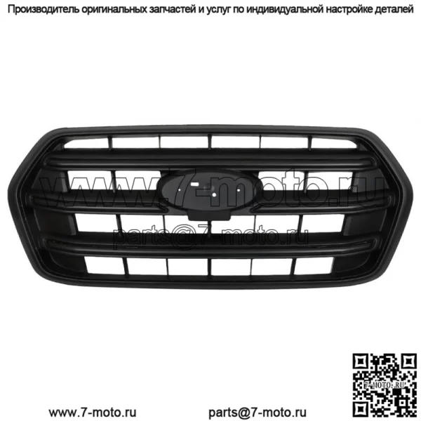Для Ford Transit T150 T250 T350 2020-2022 гг. Передняя верхняя решетка, матово-черная