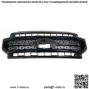 Для 2020 2021 2022 Super Duty F-250 F-350 Ford Sport глянцевая черная решетка радиатора