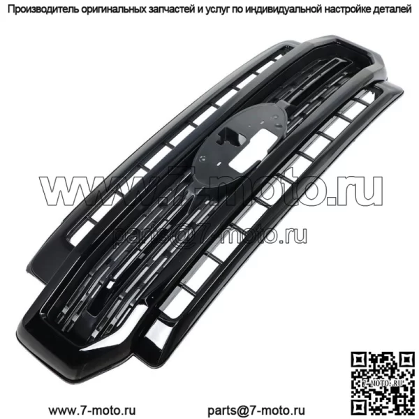 Для 2020 2021 2022 Super Duty F-250 F-350 Ford Sport глянцевая черная решетка радиатора - Image 2