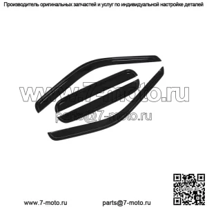 Козырьки для окон для Ford F250 F350 F450 F550 1999-2016 Солнцезащитные козырьки для защиты от дождя