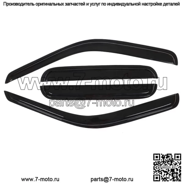Козырьки для окон для Ford F250 F350 F450 F550 1999-2016 Солнцезащитные козырьки для защиты от дождя - Image 2