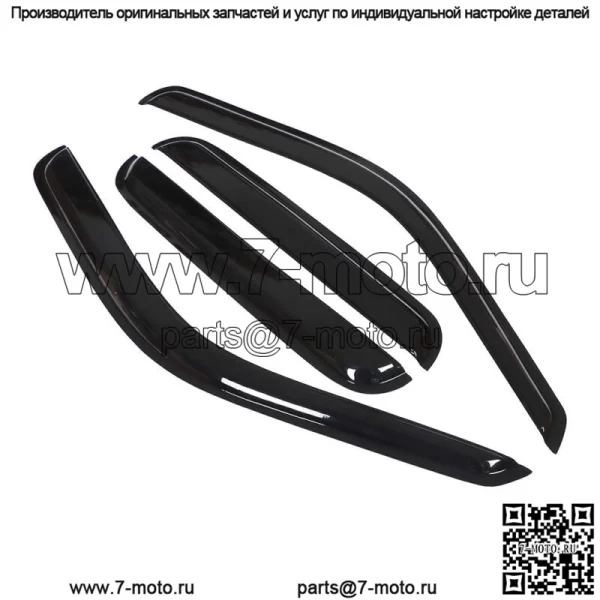 Козырьки для окон для Ford F250 F350 F450 F550 1999-2016 Солнцезащитные козырьки для защиты от дождя - Image 3