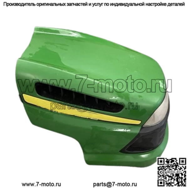 Оригинальная газонокосилка JOHN DEERE LA120 RIDING, полный комплект, капот с фарами - Image 2