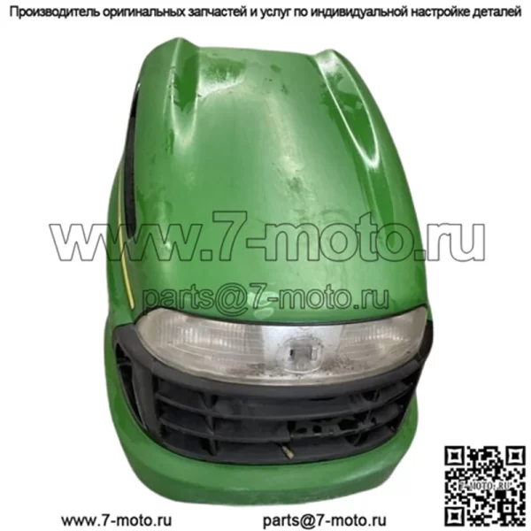 Оригинальная газонокосилка JOHN DEERE LA120 RIDING, полный комплект, капот с фарами - Image 3
