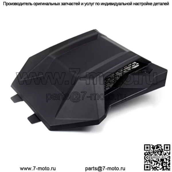 Черный турбо-ковш для капота, совместимый с Polaris RZR PRO XP/PRO R/Turbo R 2020-23 (для: Polaris) - Image 2