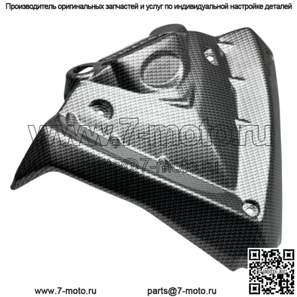 Крышка капота, черный карбоновый вид 06-10 Polaris Outlaw 450 500 525 IRS MXR (для: Polaris)